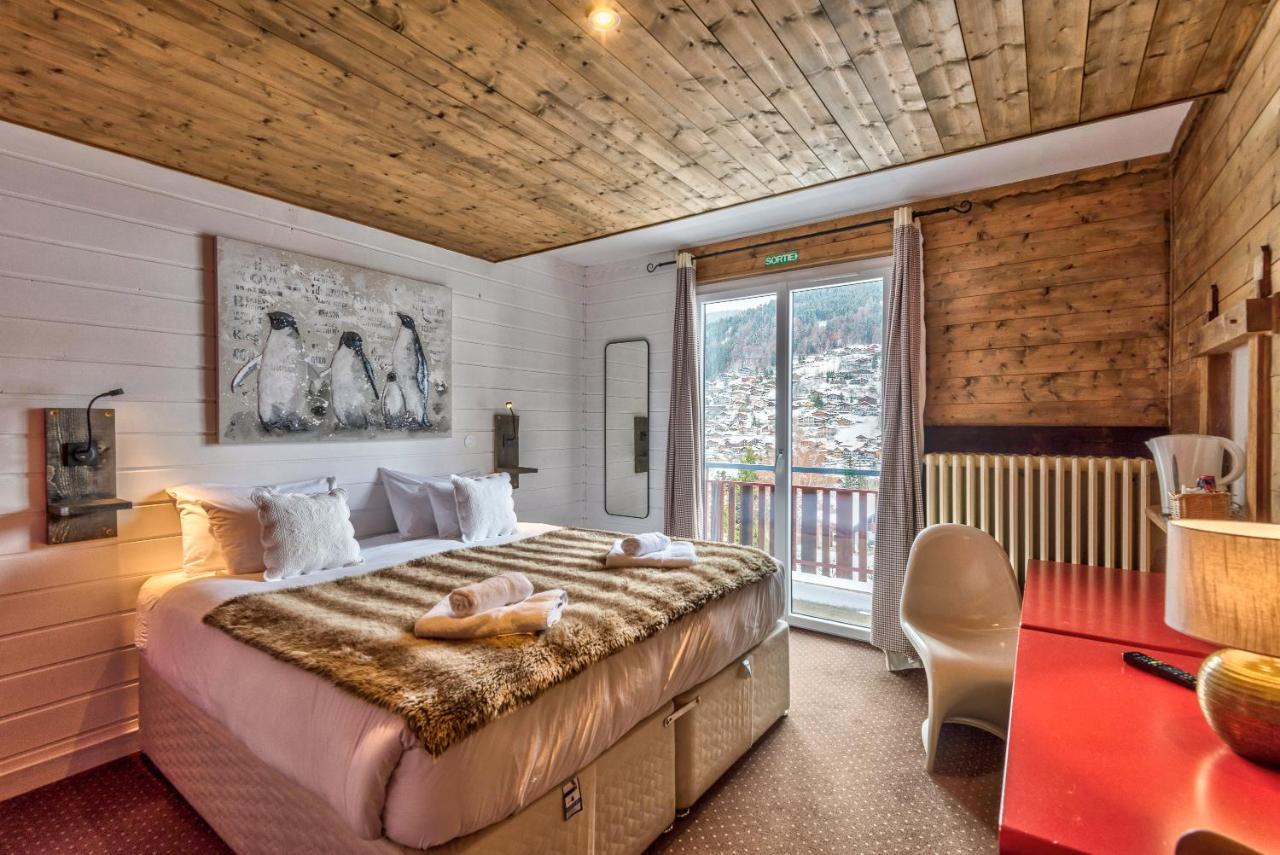 Hotel La Chaumiere Morzine Exterior foto